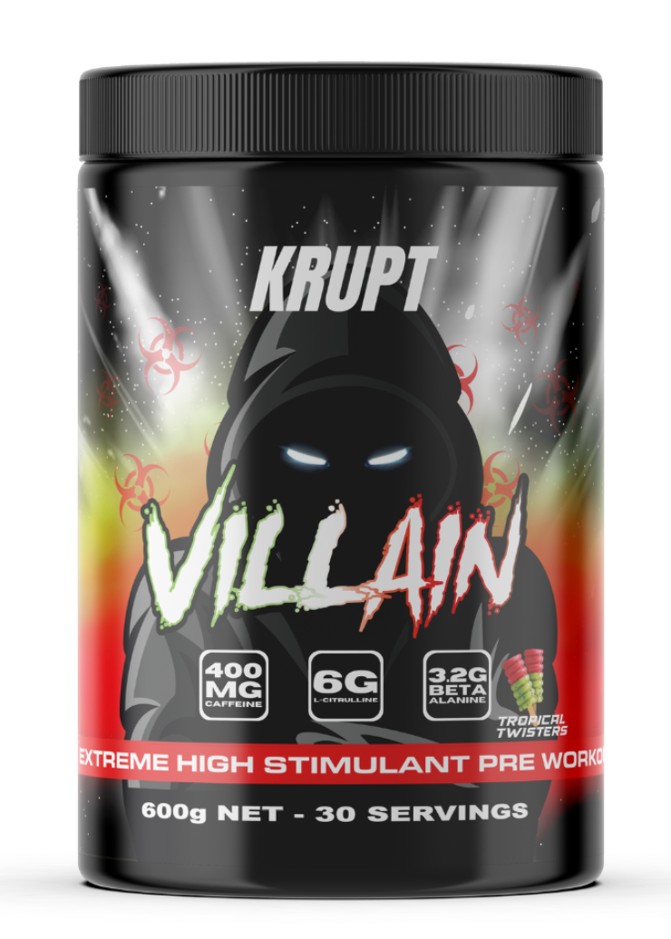 Villain by Krupt Supplements | 30 Serves