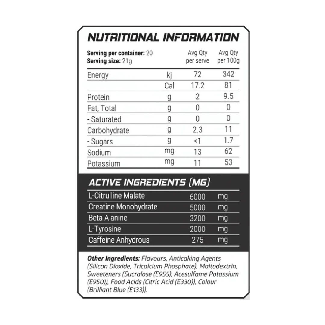 Pre Energy + Creatine by Altered Essentials