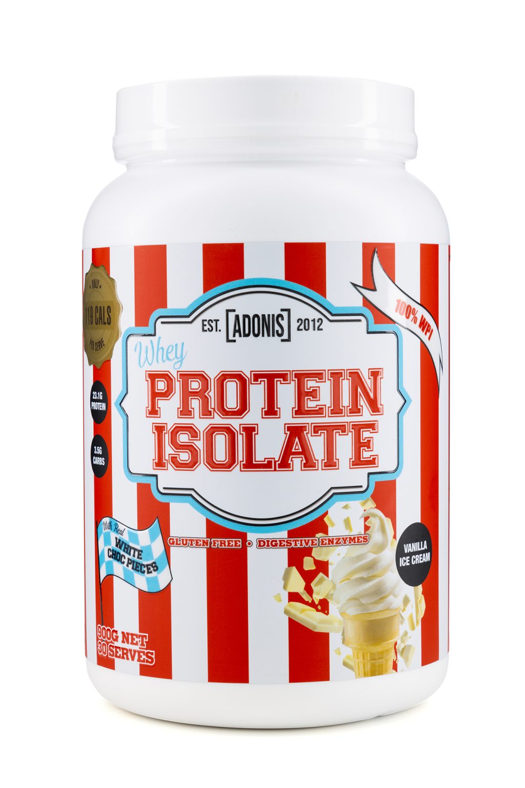 Whey Protein Isolate by Adonis Gear