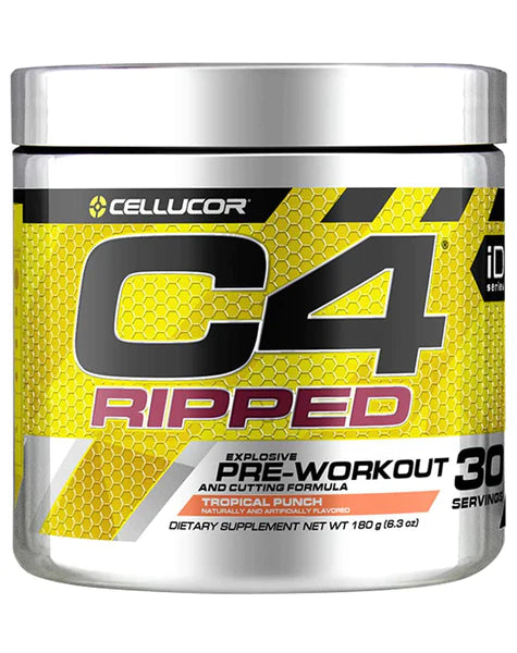 C4 RIPPED PRE WORKOUT BY CELLUCOR