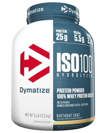 ISO 100 WPI BY DYMATIZE 70 SERVINGS | LEAN MUSCLE | ISOLATE PROTEIN