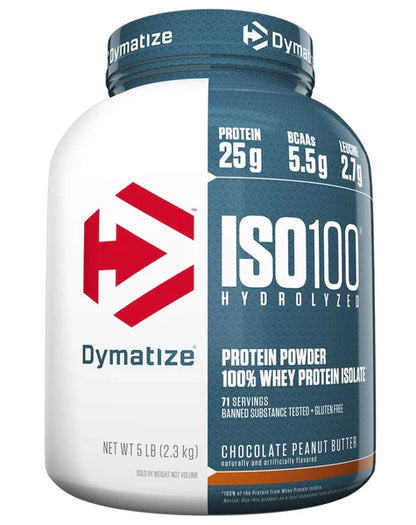 ISO 100 WPI BY DYMATIZE 70 SERVINGS | LEAN MUSCLE | ISOLATE PROTEIN