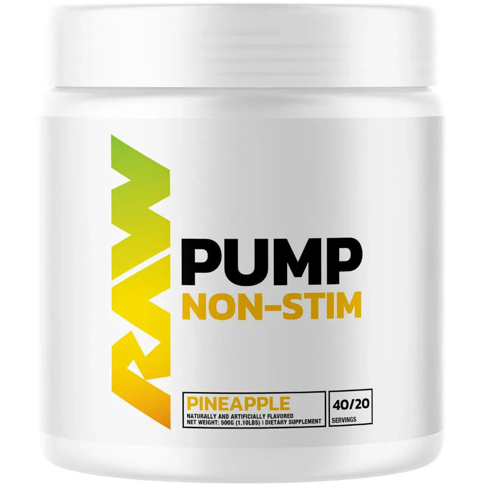 Raw Nutrition Pump Non-Stim Pre-Workout | 40 scoops